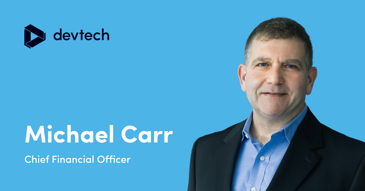 <strong>Devtech Appoints Seasoned Technology Executive Michael Carr as CFO</strong>
